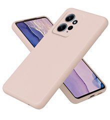 Защитный чехол Liquid Case Full Camera для Xiaomi Redmi Note 12 4G Бежевый