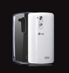 Защитный чехол Clear TPU для LG L Fino D295 Прозрачный