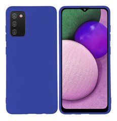 Защитный чехол Liquid Case Full Cover для Samsung A025 Galaxy A02s Синий