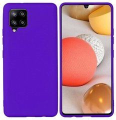 Захисний чохол Liquid Case Full Cover для Samsung Galaxy A42 5G Фіолетовий