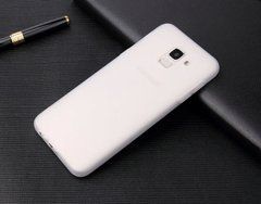 Захисний чохол TPU Matte для Samsung J600 Galaxy J6 2018 Білий