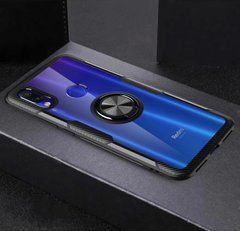 Защитный чехол Crystal Ring для Xiaomi Redmi Note 7 Pro Черный