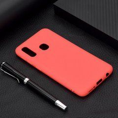 Захисний чохол TPU Matte для Samsung A207F Galaxy A20S Червоний