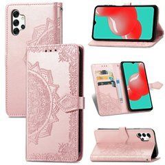 Чохол-книжка Art Book для Samsung A325F Galaxy A32 4G Рожевий