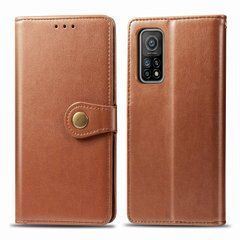 Чохол-книжка Polera Book для Xiaomi Mi 10T / Mi 10T Pro Коричневий