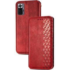 Чехол-книжка Tessero Book для Xiaomi Redmi Note 10 Pro / 10 Pro Max Красный