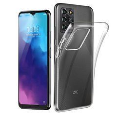 TPU чохол Strong Clear 0,5mm для ZTE Blade V30 Vita Прозорий
