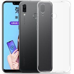 TPU чехол Strong Clear 0,5mm для Huawei Honor Play Прозрачный