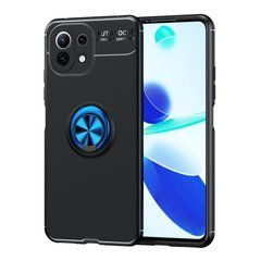 Захисний чохол Color Ring для Xiaomi Mi 11 Lite / Mi 11 Lite 5G / 11 Lite 5G NE Чорний / Синій
