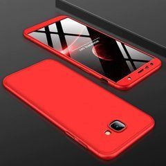 Захисний чохол GKK Full 360 для Samsung J415 Galaxy J4 Plus 2018 Червоний