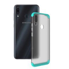 Защитный чехол GKK Matte 360 для Samsung A205F Galaxy A20 / A305F Galaxy A30 2019 Бирюзовый