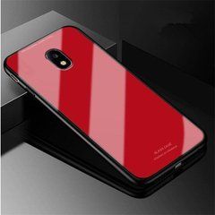 Захисний чохол Glass для Samsung J330 Galaxy J3 2017 Червоний