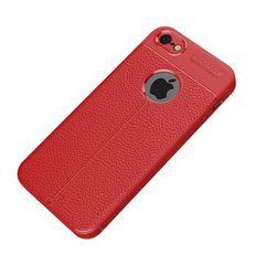 Захисний чохол Leather для iPhone 6 / 6s Червоний
