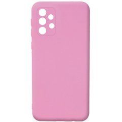 Защитный чехол Liquid Case Full Camera для Samsung A325F Galaxy A32 4G Розовый