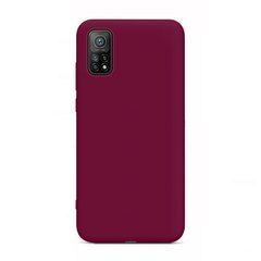 Захисний чохол Liquid Case Full Cover для Xiaomi Mi 10T / Mi 10T Pro Малиновий