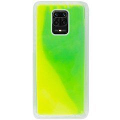 Захисний чохол Neon с песком для Xiaomi Redmi Note 9 Pro / Redmi Note 9S / Redmi Note 9 Pro Max Зелений