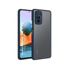 Защитный чехол Сolor Buttons для Xiaomi Redmi Note 10 Pro / 10 Pro Max Синий
