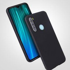 Защитный чехол TPU Matte для Xiaomi Redmi Note 8 / Note 8 2021 Черный