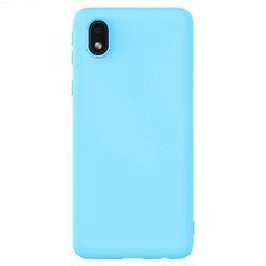 Защитный чехол TPU Softon для Samsung A013F Galaxy A01 Core / M013F Galaxy M01 Core Голубой