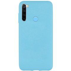Защитный чехол TPU Softon для Xiaomi Redmi Note 8 / Note 8 2021 Голубой
