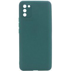 Защитный TPU чехол Softon Full Camera для Samsung A025 Galaxy A02s Зеленый
