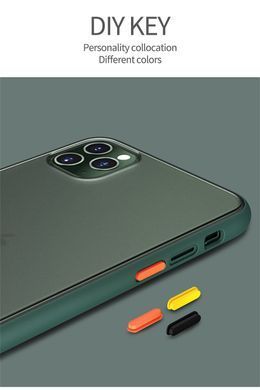 Защитный чехол Сolor Buttons для iPhone 11 Pro Черный