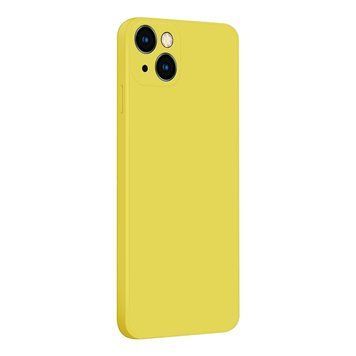 Защитный чехол Liquid Case Full Camera для iPhone 13 (6.1") Желтый