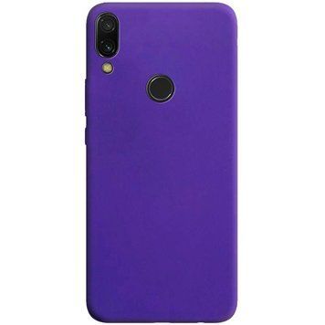 Захисний чохол TPU Softon для Huawei Y6 2019 / Huawei Honor 8A (з вирізом під сканер) Фіолетовий