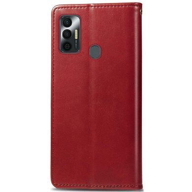 Чехол-книжка Polera Book для Tecno Spark 7 Красный