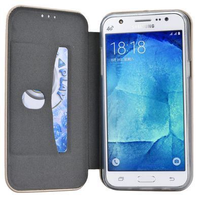 Чехол-книжка Protective для Samsung J700 Galaxy J7 Золотистый