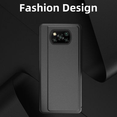 Чехол-книжка Sylish View для Xiaomi Poco X3 / X3 NFC / X3 Pro Черный