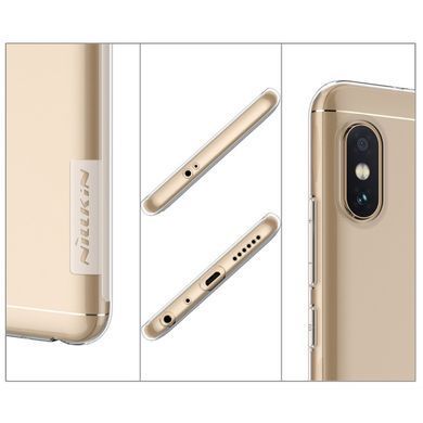 TPU чехол Nillkin Nature для Xiaomi Redmi Note 5 Pro Прозрачный