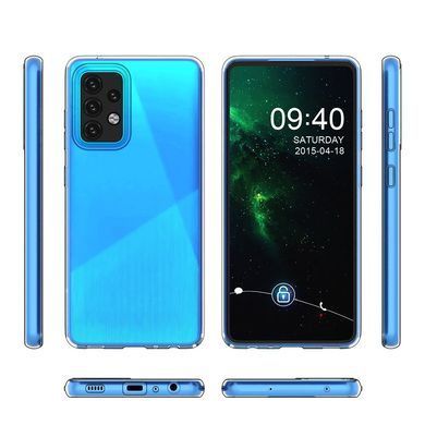 TPU чохол Strong Clear 0,5mm для Samsung Galaxy A52 2021 / A52s 5G Прозорий
