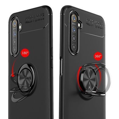 Защитный чехол Color Ring для Realme X2 (XT) Черный