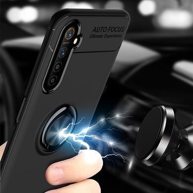 Защитный чехол Color Ring для Realme X2 (XT) Черный