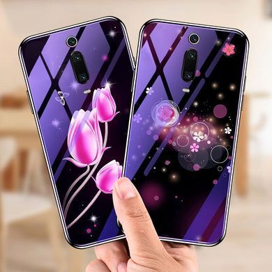 Захисний чохол Fantasy з глянцевими торцями для Xiaomi Redmi K20 / K20 Pro / Mi 9T / Mi 9T Pro (тюльпани) Рожевий