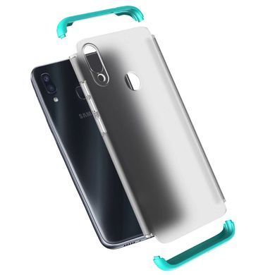 Захисний чохол GKK Matte 360 для Samsung A205F Galaxy A20 / A305F Galaxy A30 2019 Бірюзовий