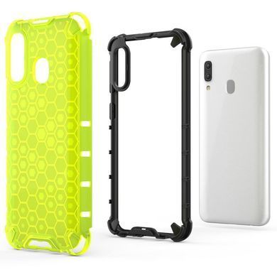 Защитный чехол Honeycomb для Samsung A205F Galaxy A20 / A305F Galaxy A30 2019 Зеленый