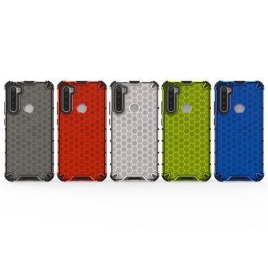 Защитный чехол Honeycomb для Xiaomi Redmi Note 8 / Note 8 2021 Серый