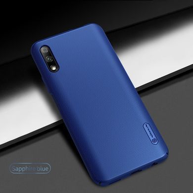 Защитный чехол Nillkin Frosted Shield для Huawei Honor 9X / Honor 9X Pro (без выреза под сканер) Синий
