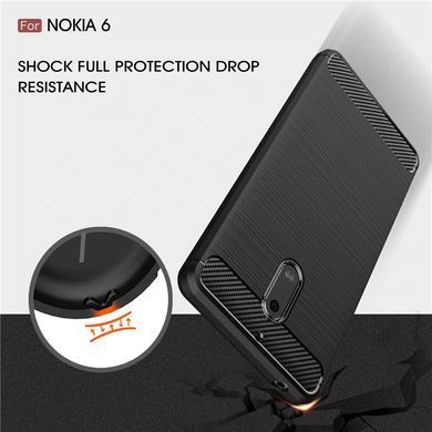 Захисний чохол Slim TPU для Nokia 6 2017 Чорний