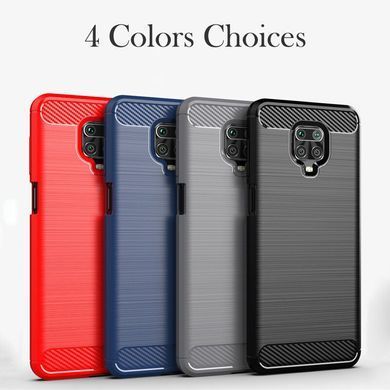 Захисний чохол Slim TPU для Xiaomi Redmi Note 9 Pro / Redmi Note 9S / Redmi Note 9 Pro Max Червоний
