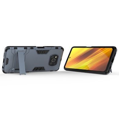 Защитный чехол Strong Guard для Xiaomi Poco X3 / X3 NFC / X3 Pro Navy