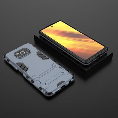 Защитный чехол Strong Guard для Xiaomi Poco X3 / X3 NFC / X3 Pro Navy