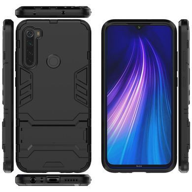 Защитный чехол Strong Guard для Xiaomi Redmi Note 8 / Note 8 2021 Черный