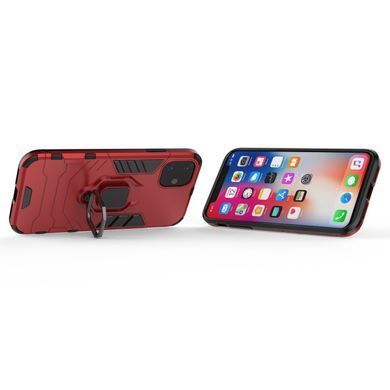 Захисний чохол Strong Guard Ring для iPhone 12 mini Червоний