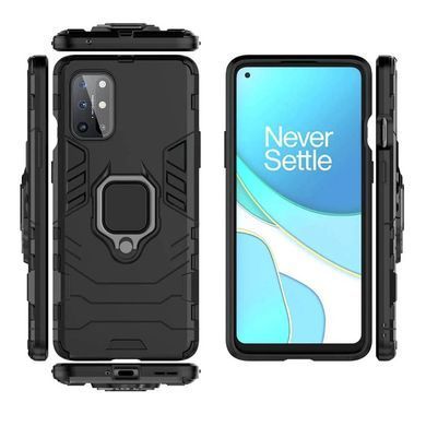 Захисний чохол Strong Guard Ring для OnePlus 8T Чорний