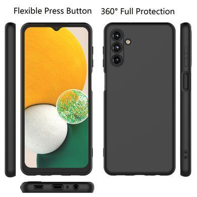 Защитный чехол Liquid Case Full Camera для Samsung Galaxy A55 Черный
