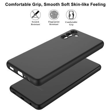 Защитный чехол Liquid Case Full Camera для Samsung Galaxy A55 Черный
