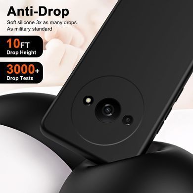 Захисний чохол Liquid Case Full Camera для Xiaomi Redmi A3 Чорний